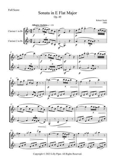 Sonata in Eb Major