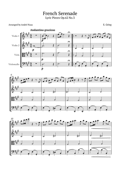 Lyric Pieces Op.62 No.3