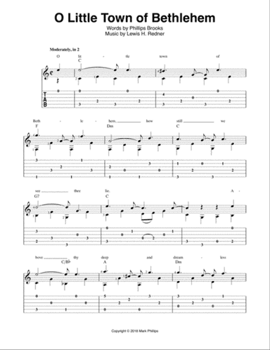 O Little Town of Bethlehem