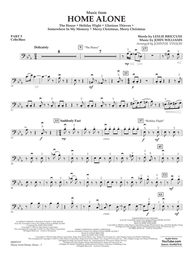 Music from Home Alone - Pt. 5 - Cello/Bass