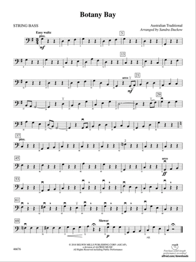 Botany Bay: String Bass