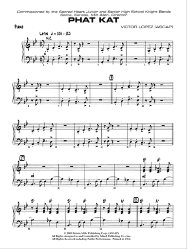 Phat Kat: Piano Accompaniment