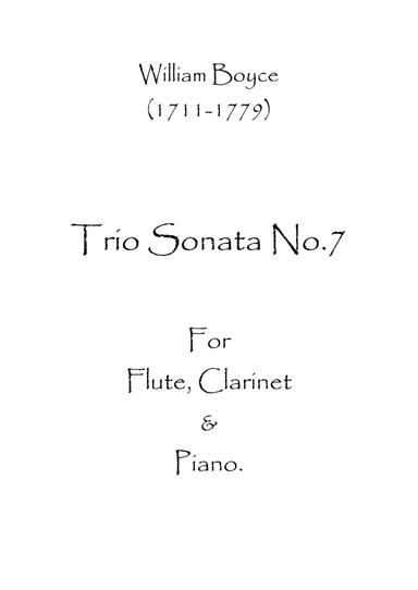 Trio Sonata No.7