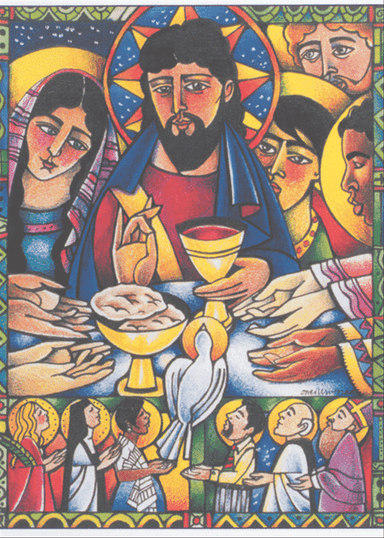 Mass Card for the Living-single card