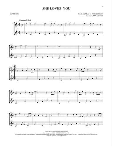She Loves You (arr. Mark Phillips)