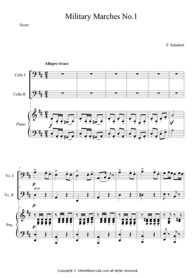 Military March No.1 (Easy and Short)