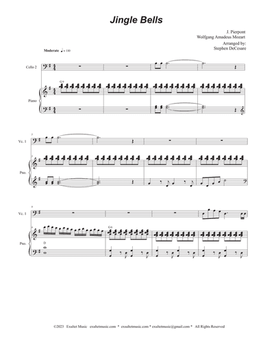 Jingle Bells (Cello Duet)