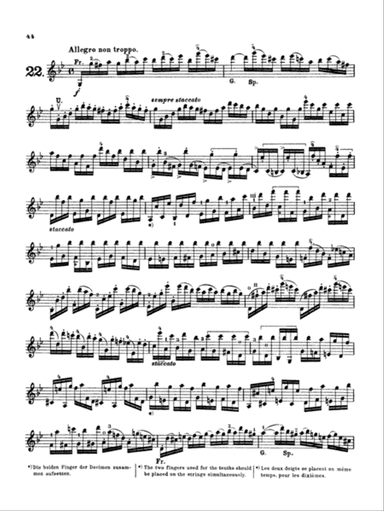 Gaviniés: Twenty-Four Etudes