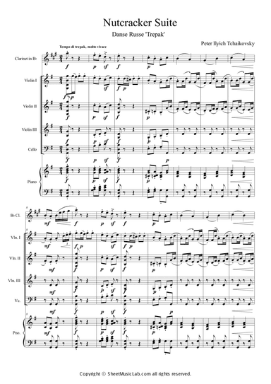 Nutcracker Op.71a - Danse Russe - Trepak