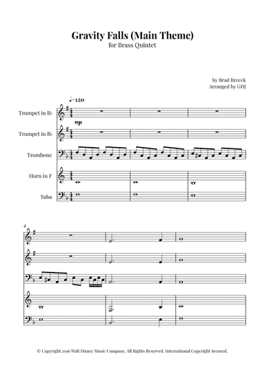 Gravity Falls (main Theme)