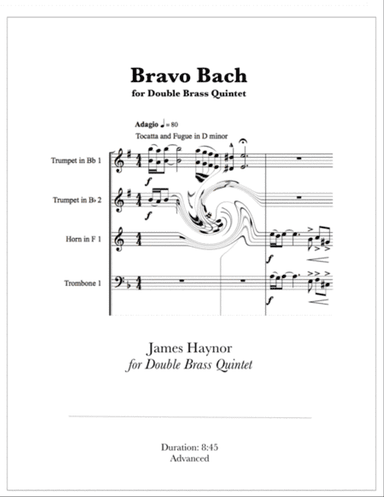 Bravo Bach for Double Brass Quintet