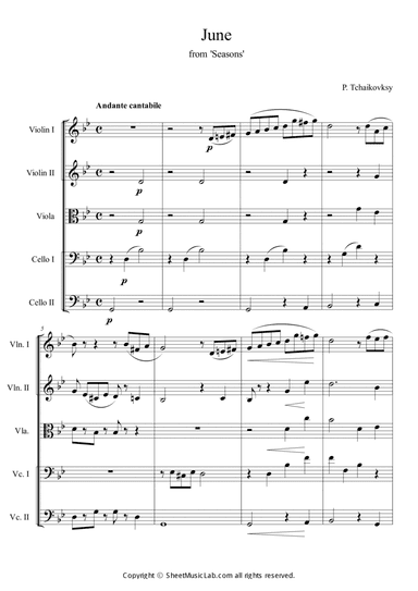 Baracarolle (The seasons No.6: Opus 37a JUNE)