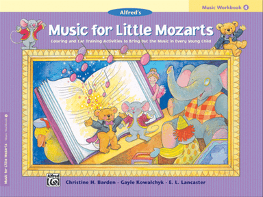 Music for Little Mozarts Music Workbook, Book 4