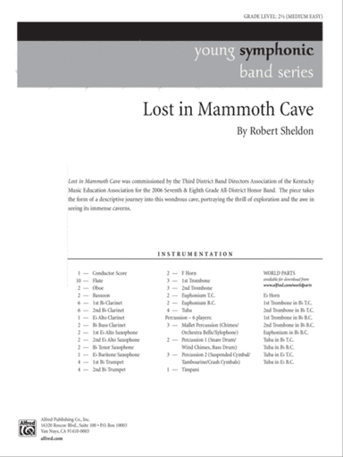 Lost in Mammoth Cave: Score