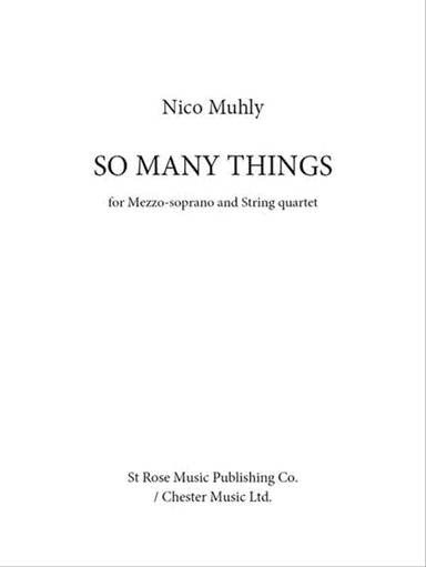 So Many Things