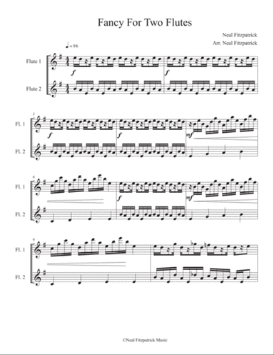 Fancy For Two Flutes No.1