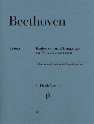 Ludwig van Beethoven – Cadenzas and Lead-Ins for Piano Concertos