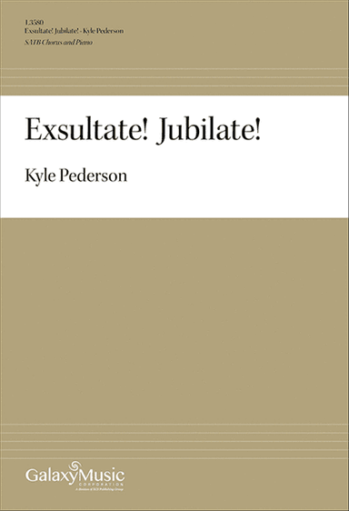 Exsultate! Jubilate!