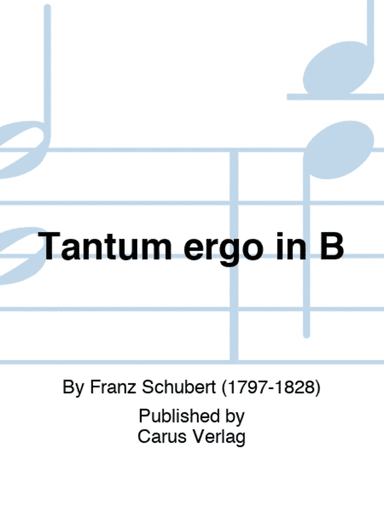 Tantum ergo in B