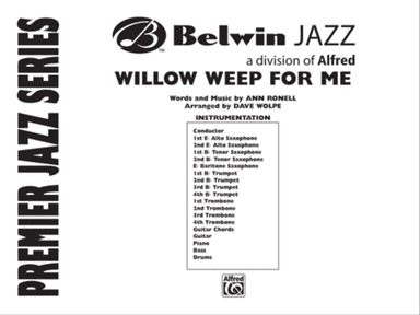 Willow Weep for Me: Score