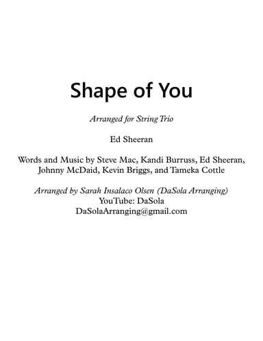 Shape Of You