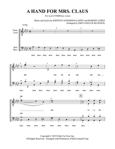 A Hand For Mrs. Claus