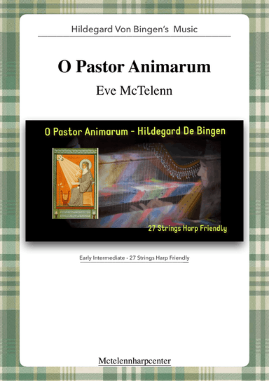 O Pastor Animarum - Hildegard of Bingen - beginner & 27 String Harp | McTelenn Harp Center
