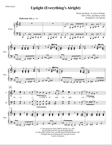 Uptight (everything's Alright)