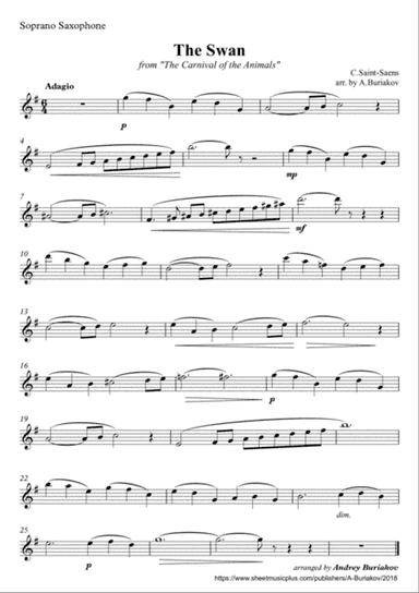 The Swan (soprano saxophone)