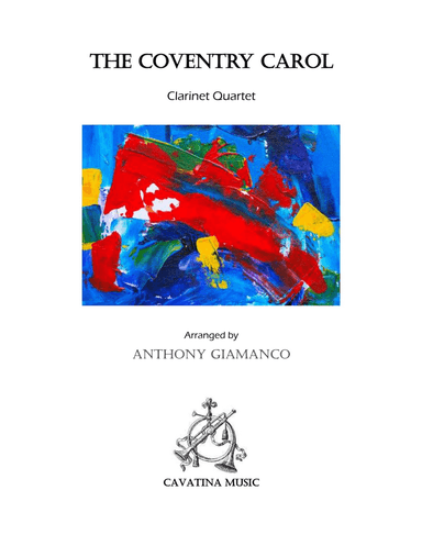 THE COVENTRY CAROL (Clarinet Quartet)