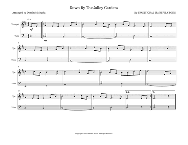 Down By The Salley Gardens