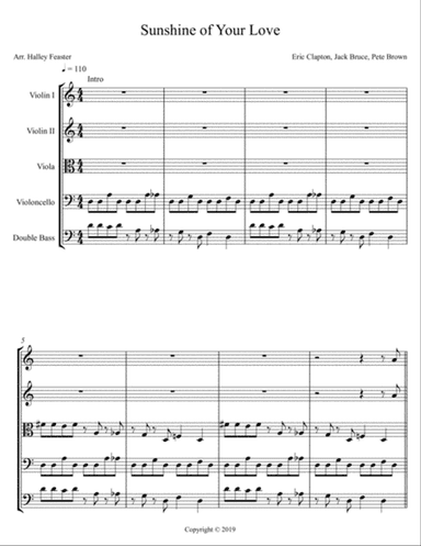 Sunshine Of Your Love