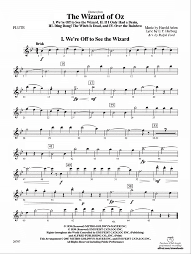 The Wizard of Oz: Flute