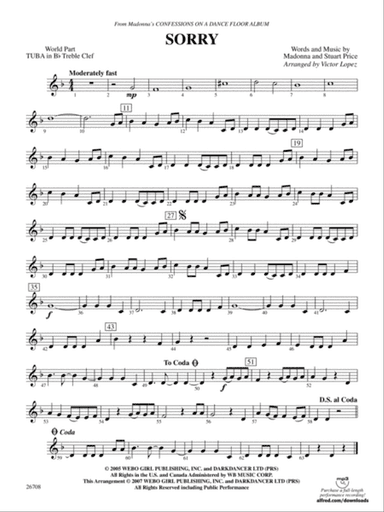 Sorry: (wp) B-flat Tuba T.C.