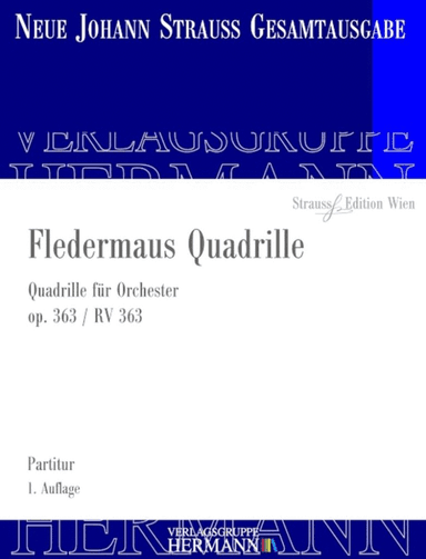Fledermaus Quadrille Op. 363 RV 363