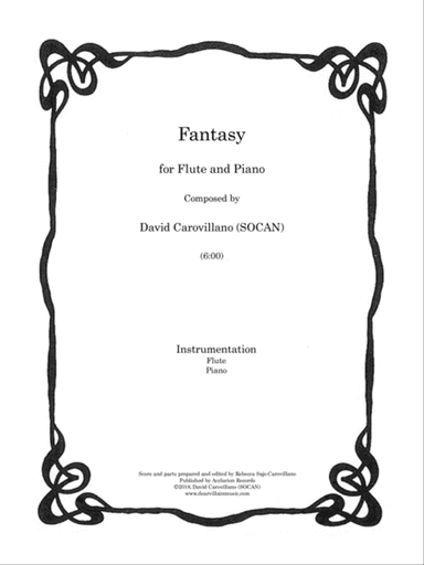 Fantasy for Flute and Piano