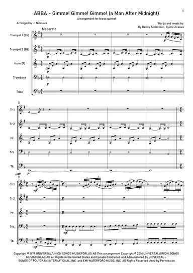 Gimme! Gimme! Gimme! (a Man After Midnight)