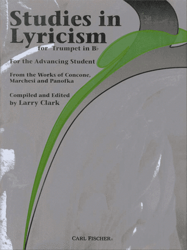 Studies In Lyricism for Trumpet In Bb