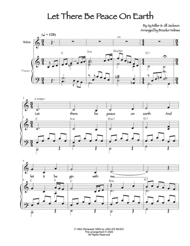 Let There Be Peace On Earth