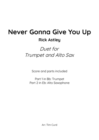 Never Gonna Give You Up