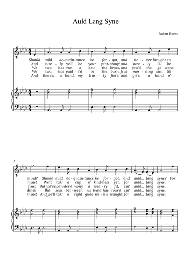 Auld Lang Syne