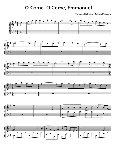 O Come, O Come Emmanuel