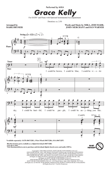 Grace Kelly (arr. Mark Brymer)