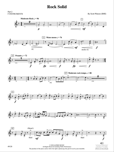 Rock Solid: Part 2 - F Instruments