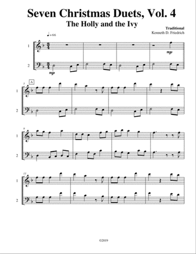 Seven Christmas Duets, Vol. 4