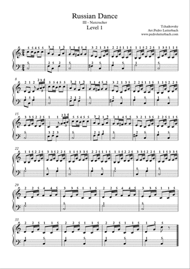 Nutcracker "Russian Dance"