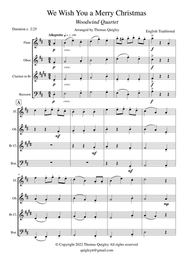 We Wish You a Merry Christmas