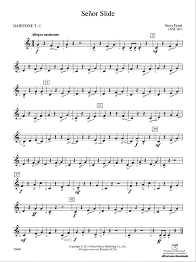 Señor Slide: (wp) Baritone T.C.