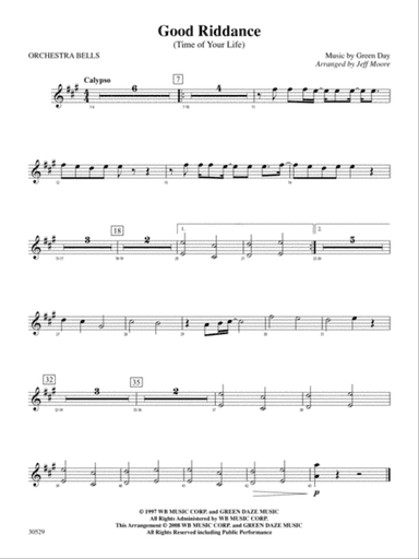 Good Riddance (Time of Your Life): Bells