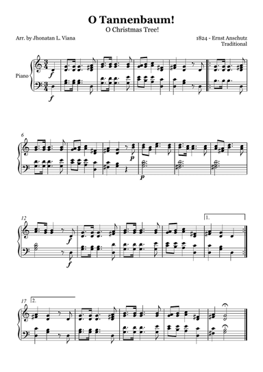 Oh! Tannenbaum! (Oh! Christmas Tree!)